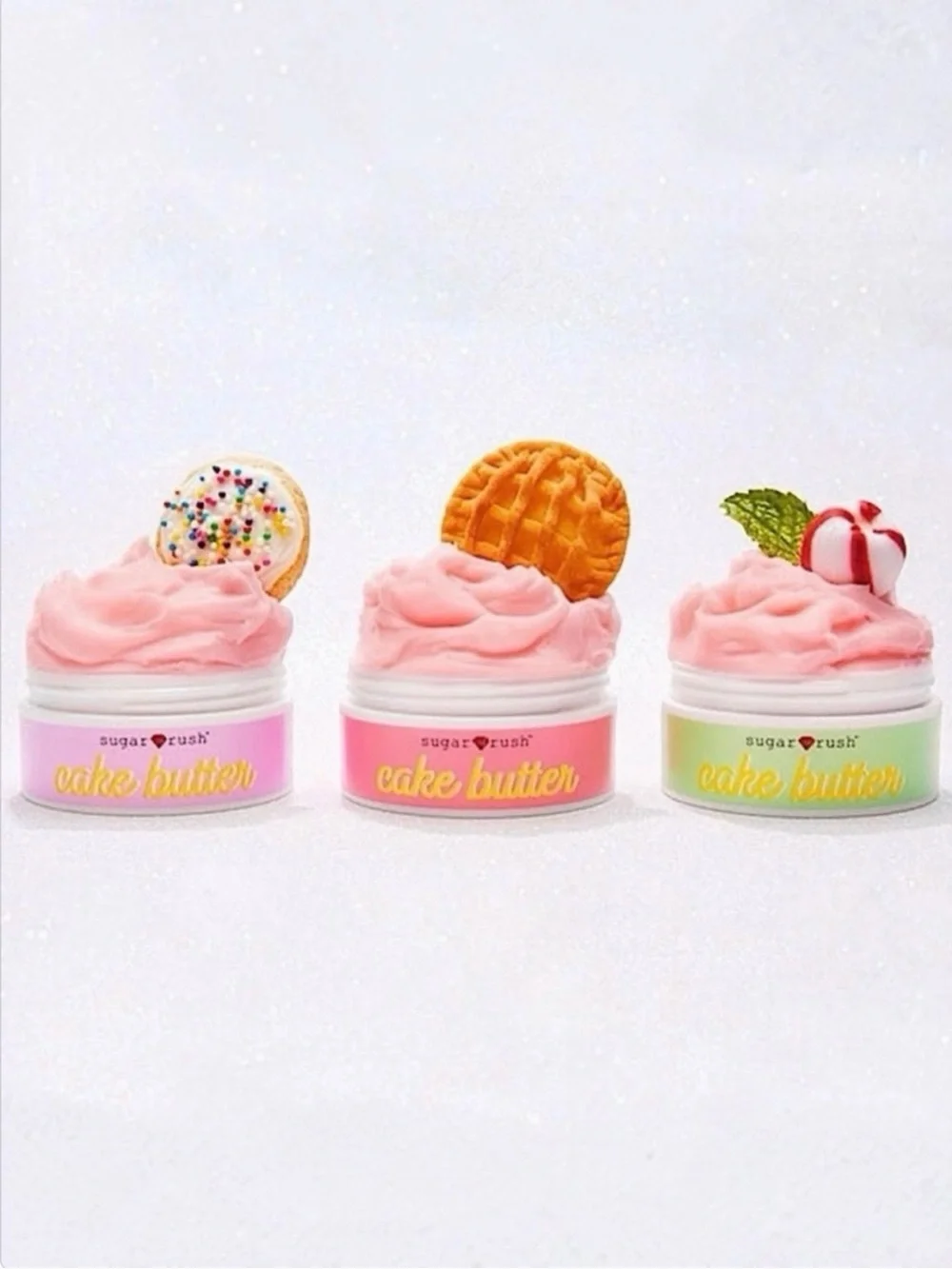 Tarte Sugar Rush Cake Butter Whipped Body Butter Trio